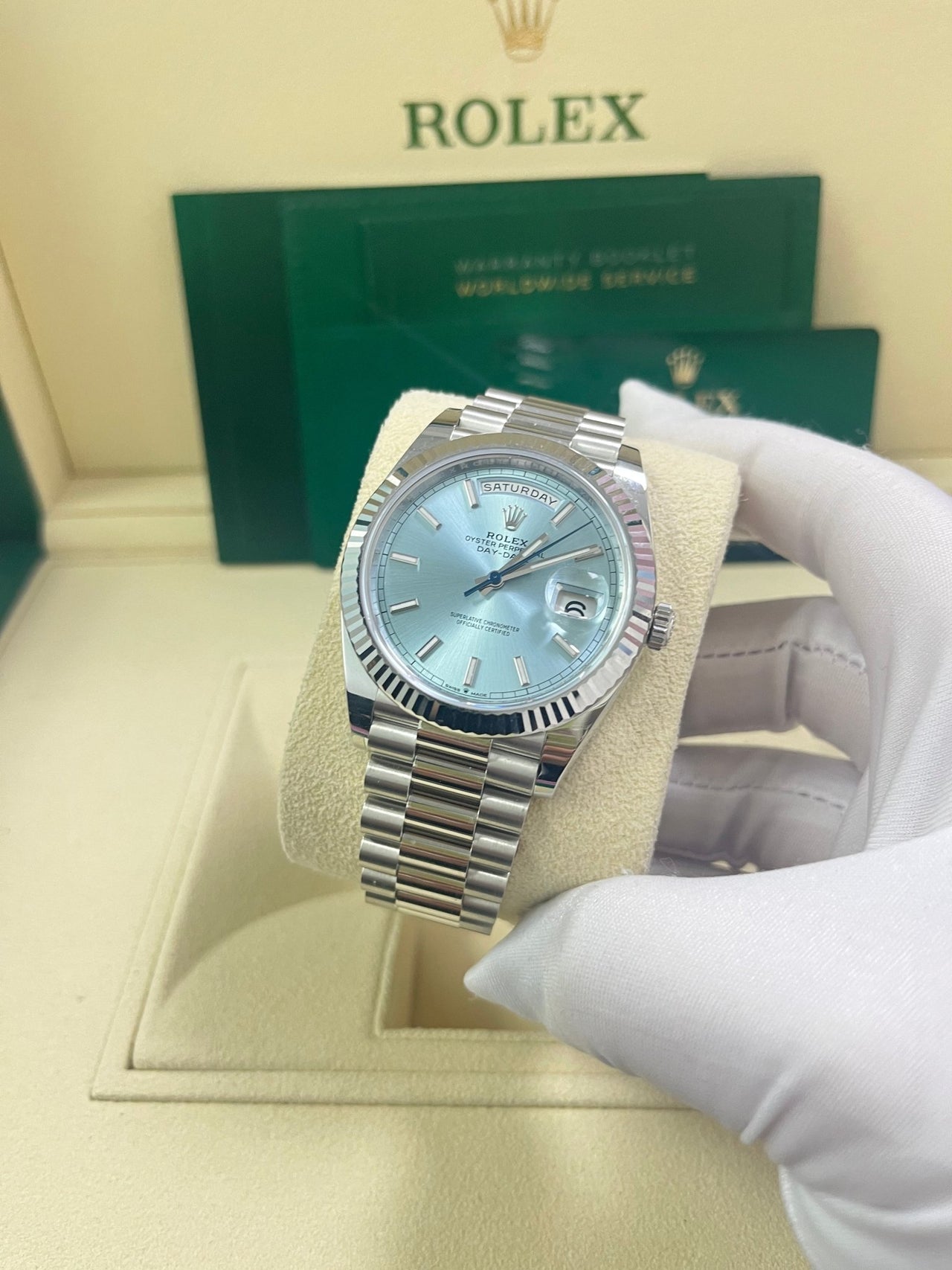 Rolex Day-Date 40 Platinum