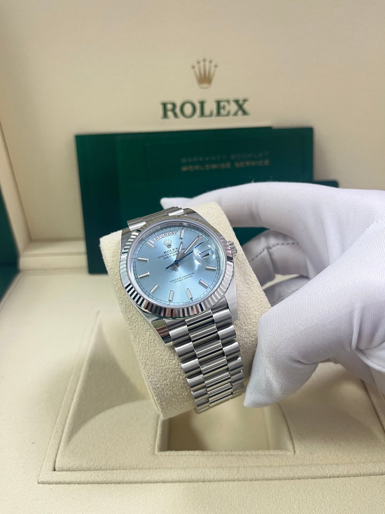 Rolex Day-Date 40 Platinum