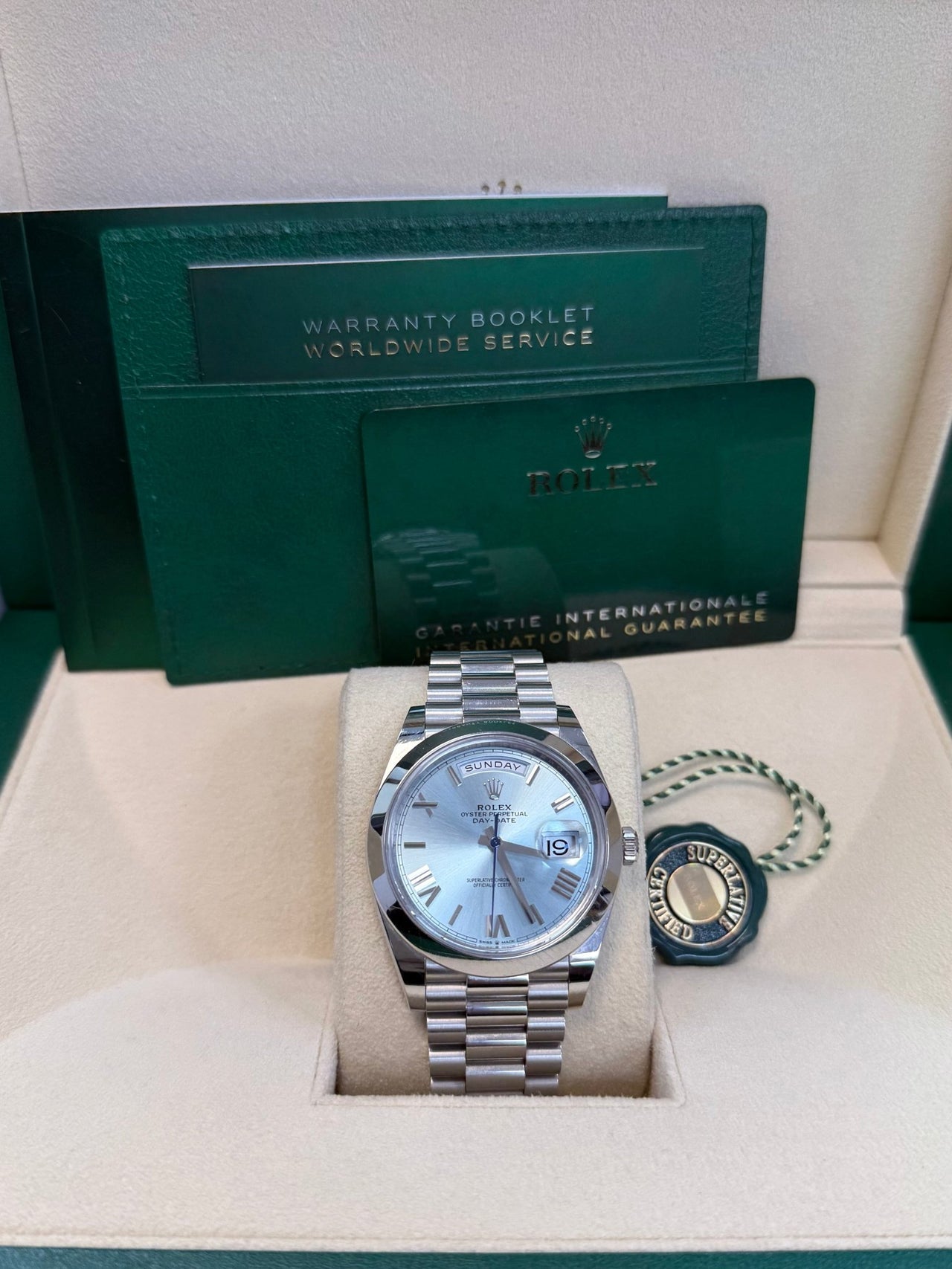 Rolex Day-Date 40 Platinum