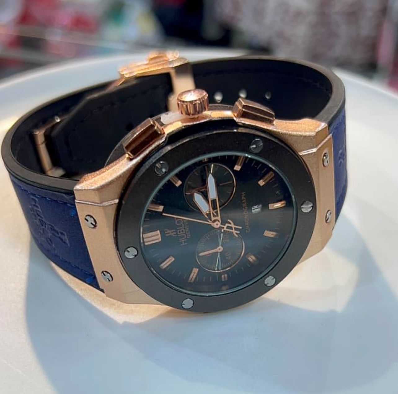 Hublot Big Bang Watch For Men (BT1851) leather straps