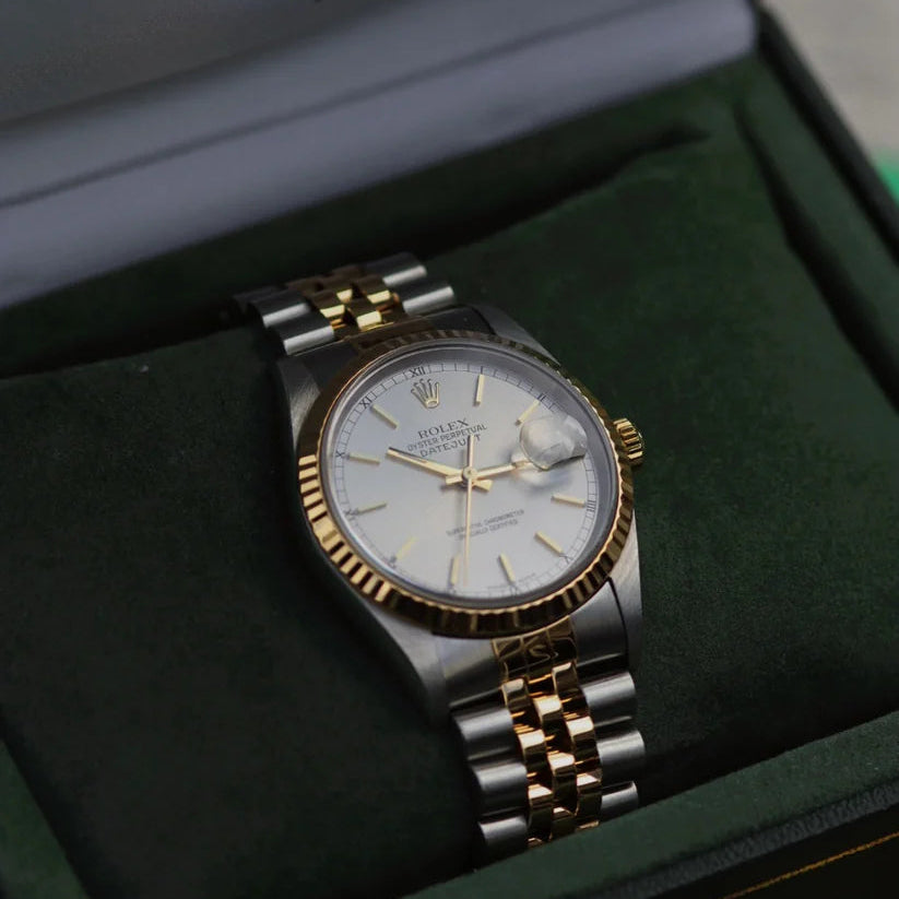 Rolex oyster perpetual in oyster steel